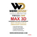 MAX 3D FOAM - 3mm 11x13.5 (2 Pack)